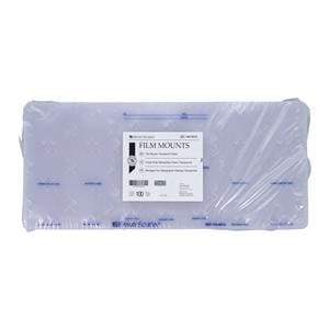 X-Ray Film Mounts 8H6V4BW #2 Translucent Plastic 100/Bx