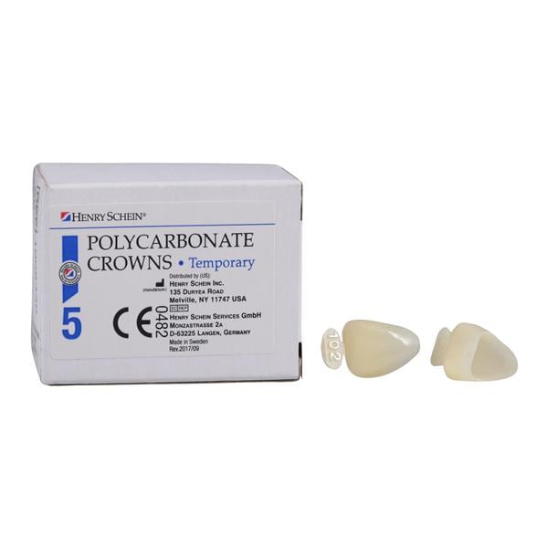 Replacement Crowns Size 102 Upper Left Central Refill 5/Bx