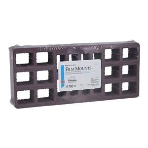 X-Ray Mounts 12H-8V #2 Opaque Plastic 100/Bx