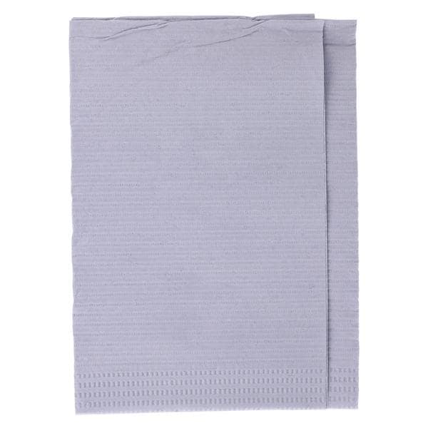 Dri-Gard Patient Towel 2 Ply Tissue / Poly 13 in x 19 in Gray Disposable 500/Ca