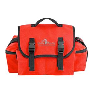 Standard Trauma Bag 17x9x7" Orange Zpr/2-1" QckRls Bckl XLng Nyl Hndl