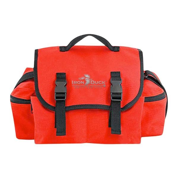 Standard Trauma Bag 17x9x7" Orange Zpr/2-1" QckRls Bckl XLng Nyl Hndl