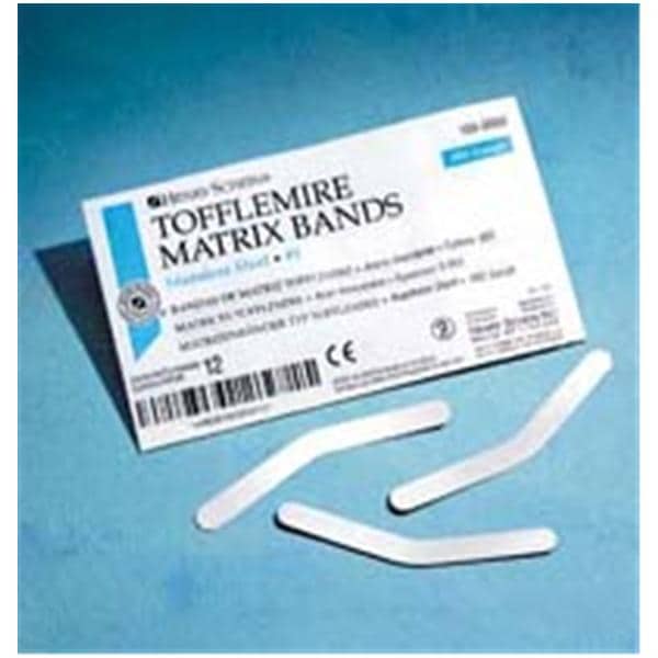 Tofflemire Matrix Band 0.002 in Size 12/Pk