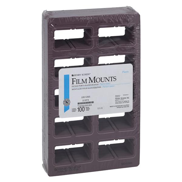 X-Ray Mounts 10BW #3 Opaque Plastic 100/Bx