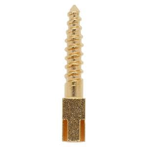 Screw Posts Gold Plated Medium 12/Bx