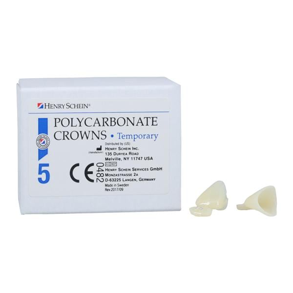 Replacement Crowns Size 15 Upper Left Central Refill 5/Bx