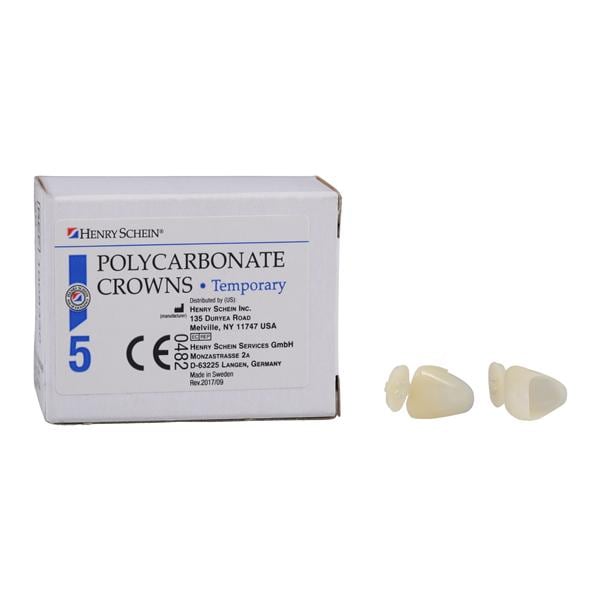 Replacement Crowns Size 13 Upper Right Central Refill 5/Bx