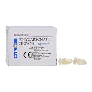 Replacement Crowns Size 64 Lower Anterior Refill 5/Bx