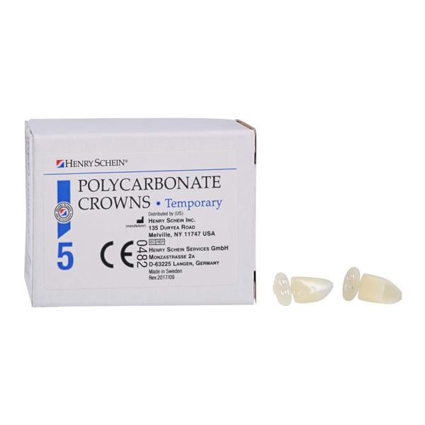 Replacement Crowns Size 65 Lower Anterior Refill 5/Bx