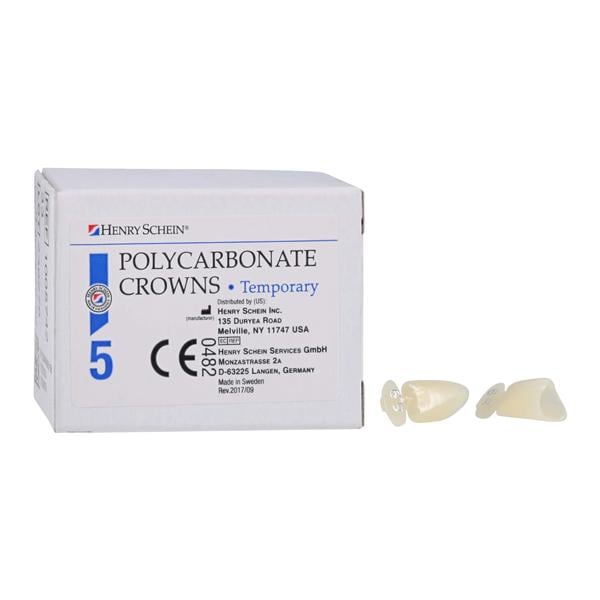 Replacement Crowns Size 69 Lower Anterior Refill 5/Bx