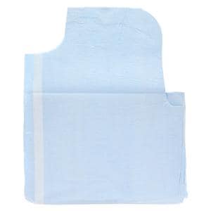 Ultimate Exam Gown 32x42 Blu X-Large Tissue / Poly / Tissue Disposable 50/Ca