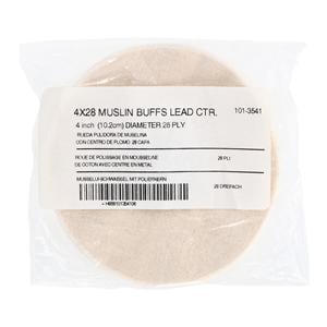 Buff Lead Center 4" x 28 Ply Ea