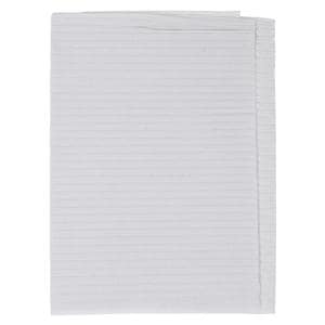 Polyback Patient Towel 3 Ply Tissue / Poly 13 in x 19 in White Disposable 500/Ca