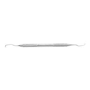 Curette Gracey Long Double End Size 1/2 Solid Handle Stainless Steel Ea