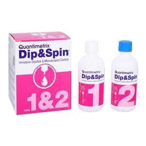 Dip & Spin UA Dipstick/Microscopics Level 1-2 Control 4x120mL EA