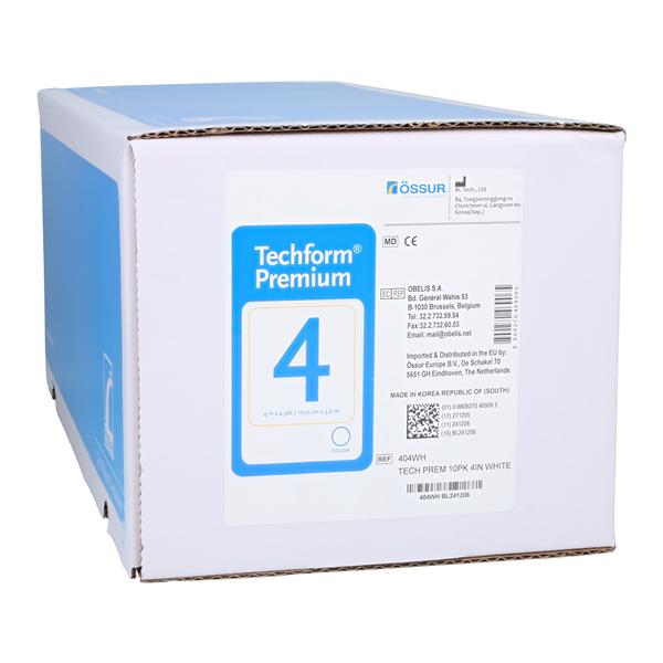 Techform I Casting Tape White 4"x4yd