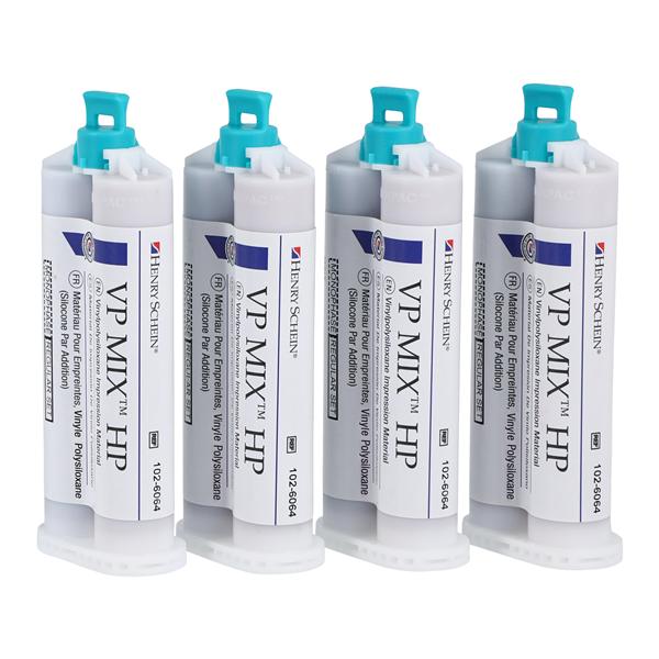 VP Mix HP Impression Material Regular Set Monophase Mint 4/Bx