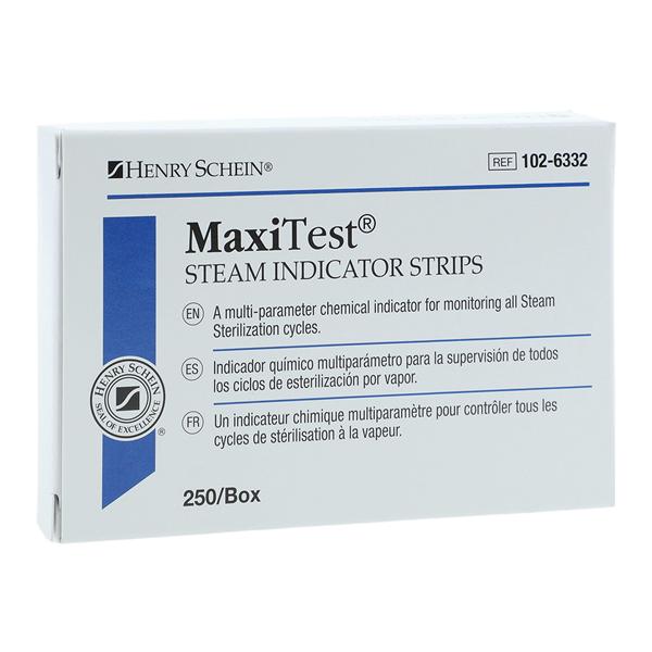 Maxitest Strip Indicator 4 in x 0.75 in 250/Bx