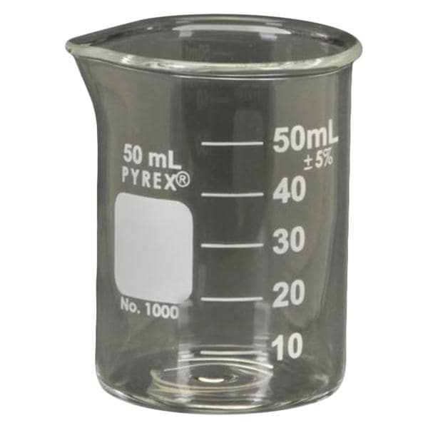 Pyrex Griffin Beaker 50mL 12/Pk