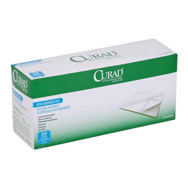 Cotton/Polyester Pad 3x8" Sterile Non-Adherent Absorbent LF