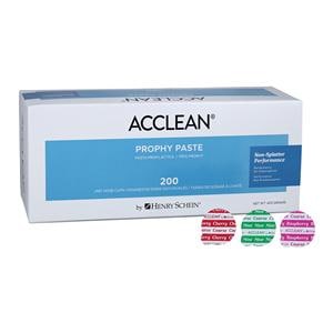 Acclean Prophy Paste Coarse Cherry/Mint/Raspberry 200/Bx