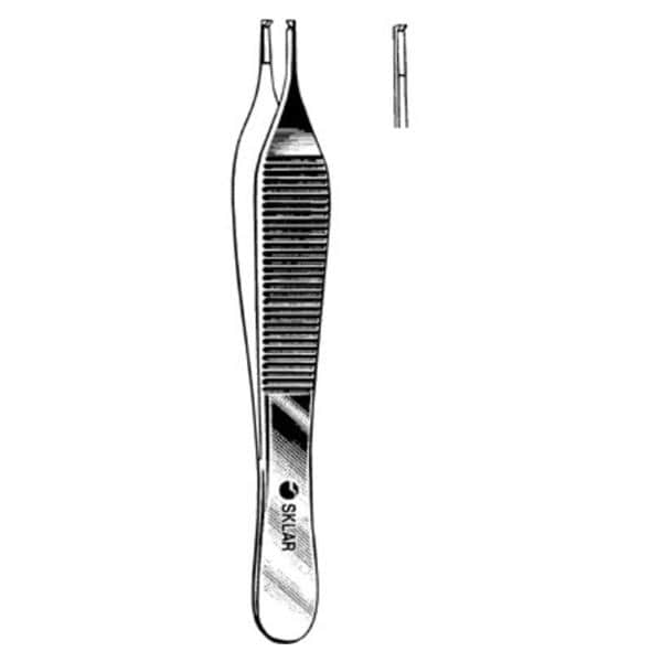 Adson Tissue Forcep 4-3/4" Autoclavable Ea