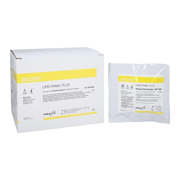 Piccolo Xpress Lipid Panel Plus Reagent Disc CLIA Waived 10/Bx