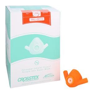 Personal Inhaler Plus Nasal Hood Small Outlaw Orange 24/Pk