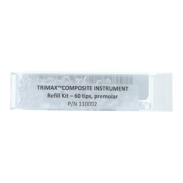 Trimax Brush Tips Premolar Clear 60/Bx