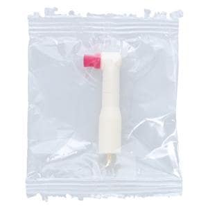 Prophy Angle Square Ribbed / Webbed Hot Pink 500/Bx