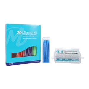 Microbrush Plus Bendable Micro Applicator Regular Assorted 400/Pk