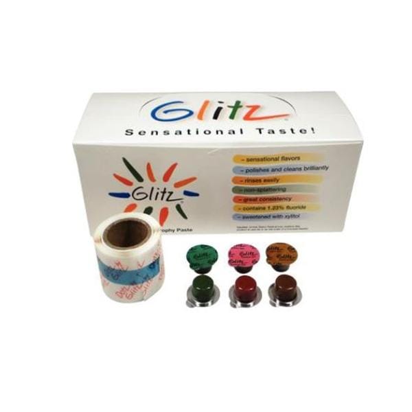 Glitz Prophy Paste Fine Assorted Flavors 200/Bx