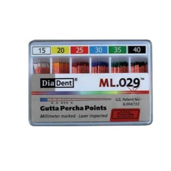 Hand Rolled Gutta Percha Points Size 60 Blue 120/Bx