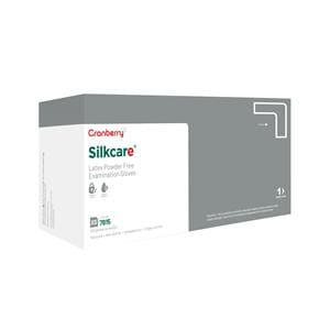 Silkcare Exam Gloves X-Small Standard Natural Non-Sterile