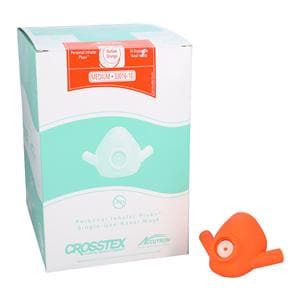 Personal Inhaler Plus Nasal Hood Medium Outlaw Orange 24/Pk