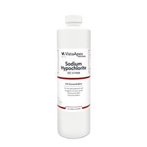 6% Sodium Hypochlorite Root Canal Prep Solution 16 oz Ea, 8 BT/CA