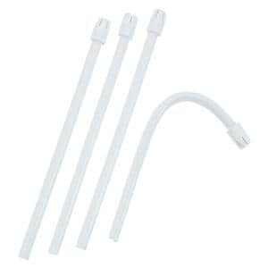 Premium Saliva Ejectors White / White Tip 100/Pk