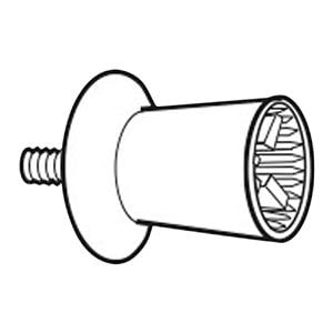 Prophy Cups Soft Ribbed / Webbed Screw Type Royal Blue LF Unscntd 1000/Bx