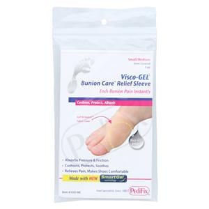 Visco-GEL Bunion Care Relief Sleeve Foot Gel 3mm Small/Medium