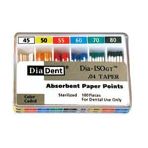 Dia-ISOGT Paper Points 0.04 100/Bx