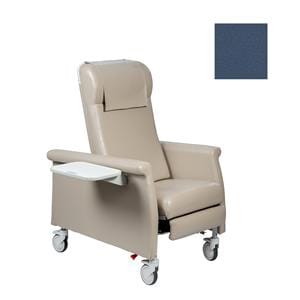 Elite CareCliner Convalescent Recliner Vinyl 350lb Capacity Blueridge Ea
