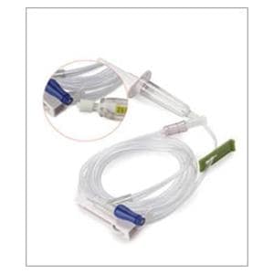 Bravo IV Administration Set Needleless 3 Brv24 Inj St 110 10Drp 50/Ca