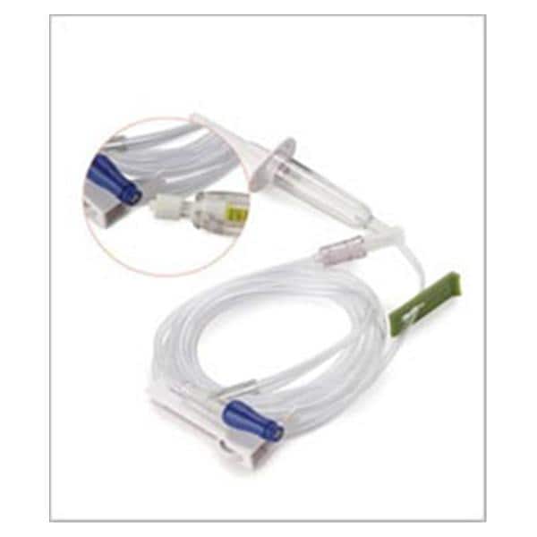Bravo IV Administration Set Needleless 3 Brv24 Inj St 110 10Drp 50/Ca