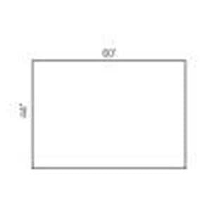 100x172" Sterile Orthopedic Drape Fenestrated