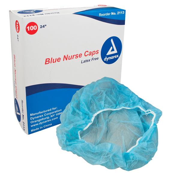 Nurse Cap Blue 500/Ca