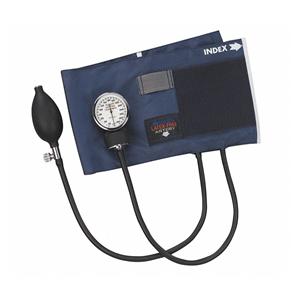 Precision Aneroid Sphygmomanometer Nvy Bl LF Thigh Dial Display Ea