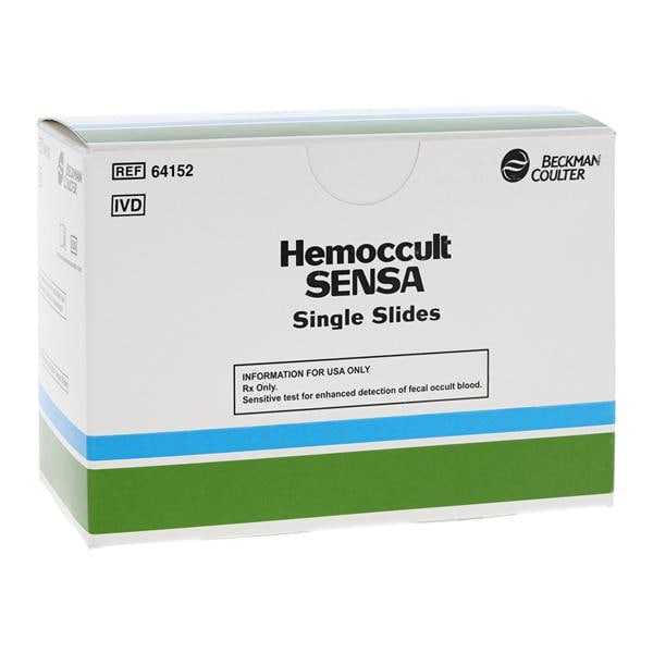 Hemoccult SENSA FOB: Fecal Occult Blood Test Kit CLIA Waived 1000/Ca