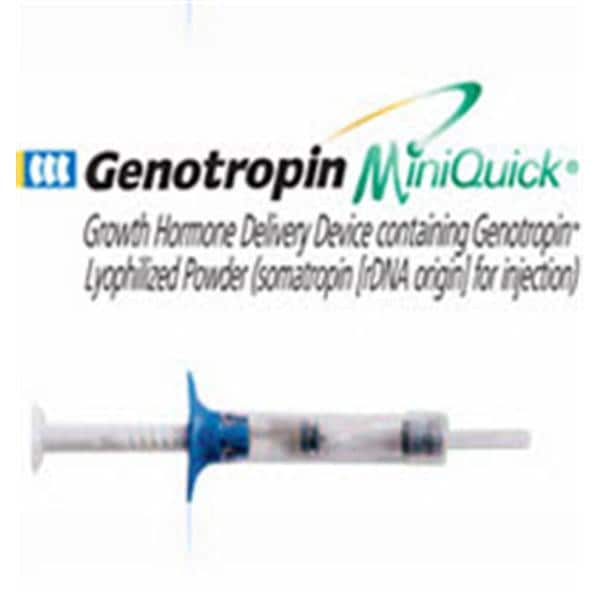 Genotropin MiniQuick Injection 0.2mg Prefilled Syringe 7/Package