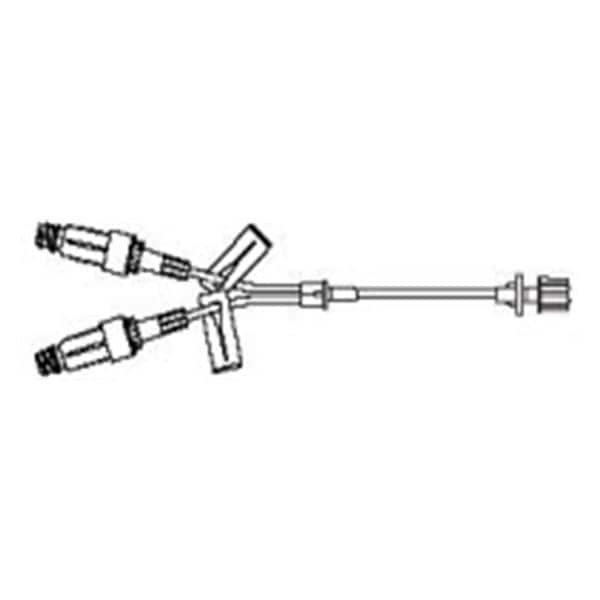 IV Extension Set Needleless 7" Y-Type SPIN-LOCK Connector 50/Ca