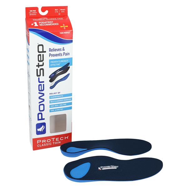 Powerstep ProTech Classic Plus Insole Full Length Men 7-7.5 / Women 9-9.5